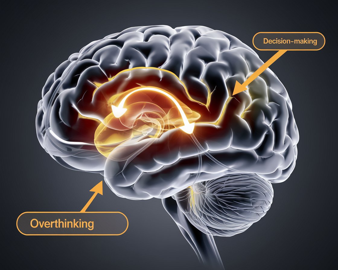 When your brain is trying to predict every possible outcome of a situation, decision-making can be hard.